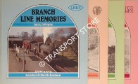 Book cover of Branch Line Memories  by READE, Lewis; WHITEHOUSE, P.B.; WRIGHT, Ian L. & SMART, John (ed.)